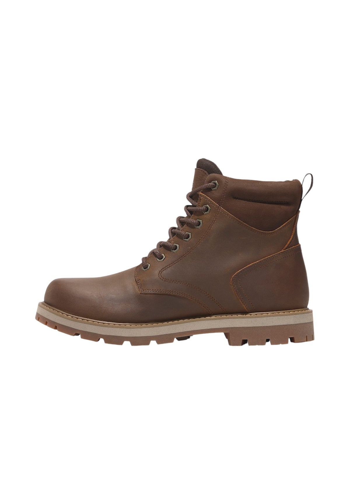 Scarponcini Mid Lace Up Waterproof Boot TB0A69UH Rust full grain