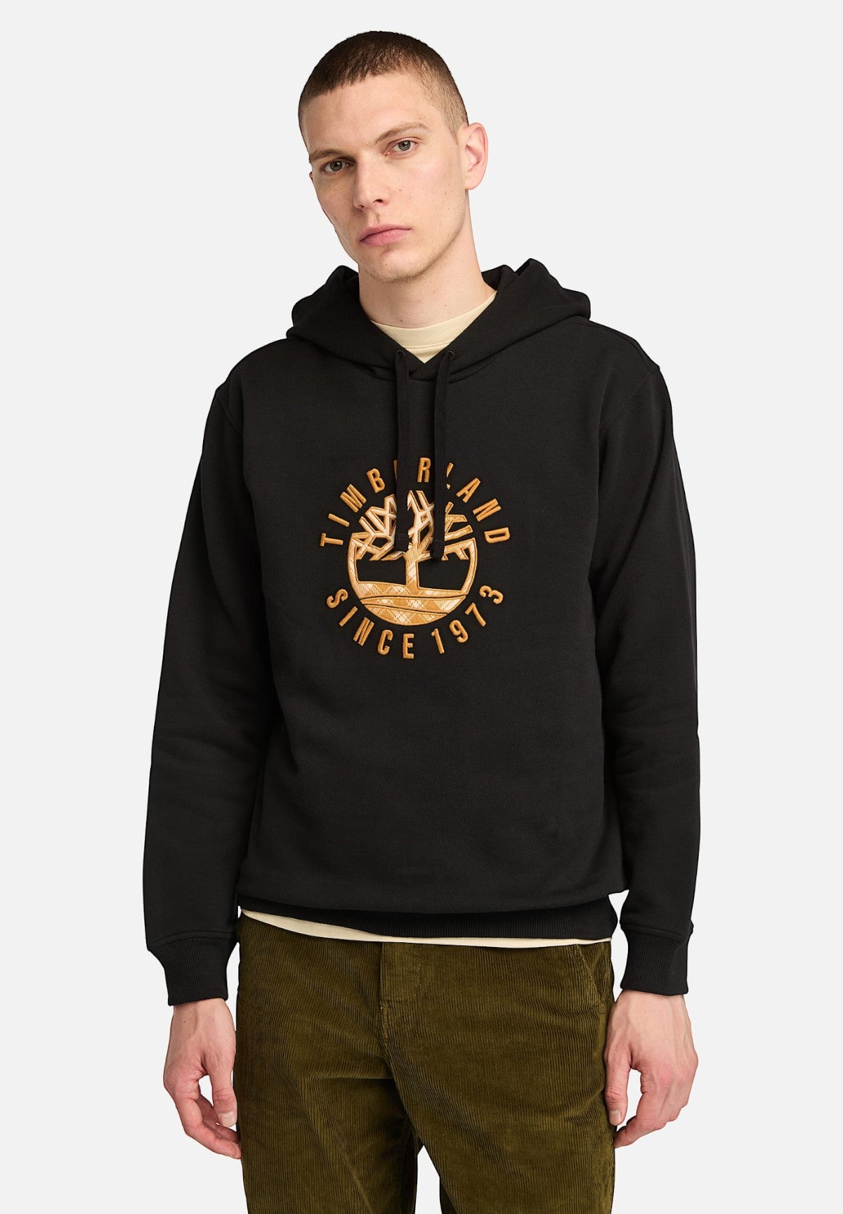 Felpa Pullover con Cappuccio Holiday Graphic Hoodie TB0A6VGT Black