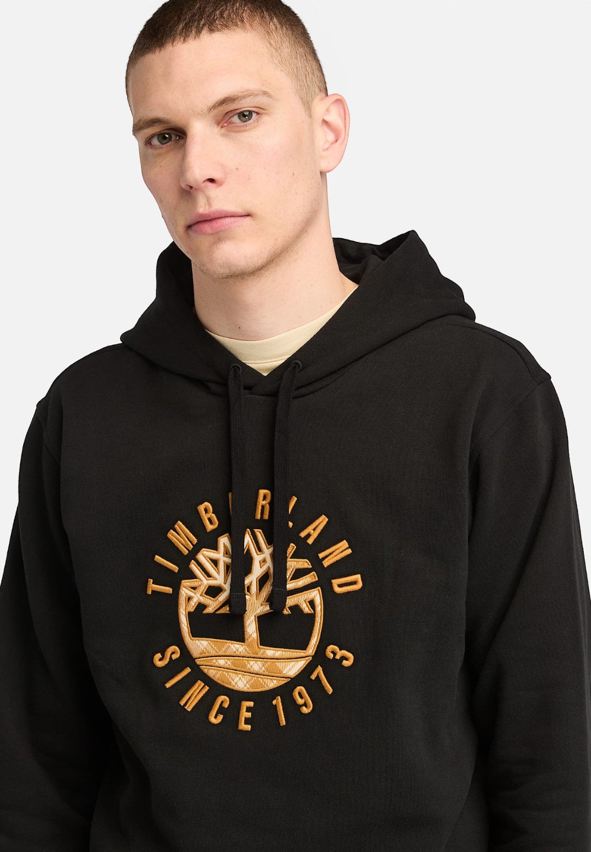 Felpa Pullover con Cappuccio Holiday Graphic Hoodie TB0A6VGT Black