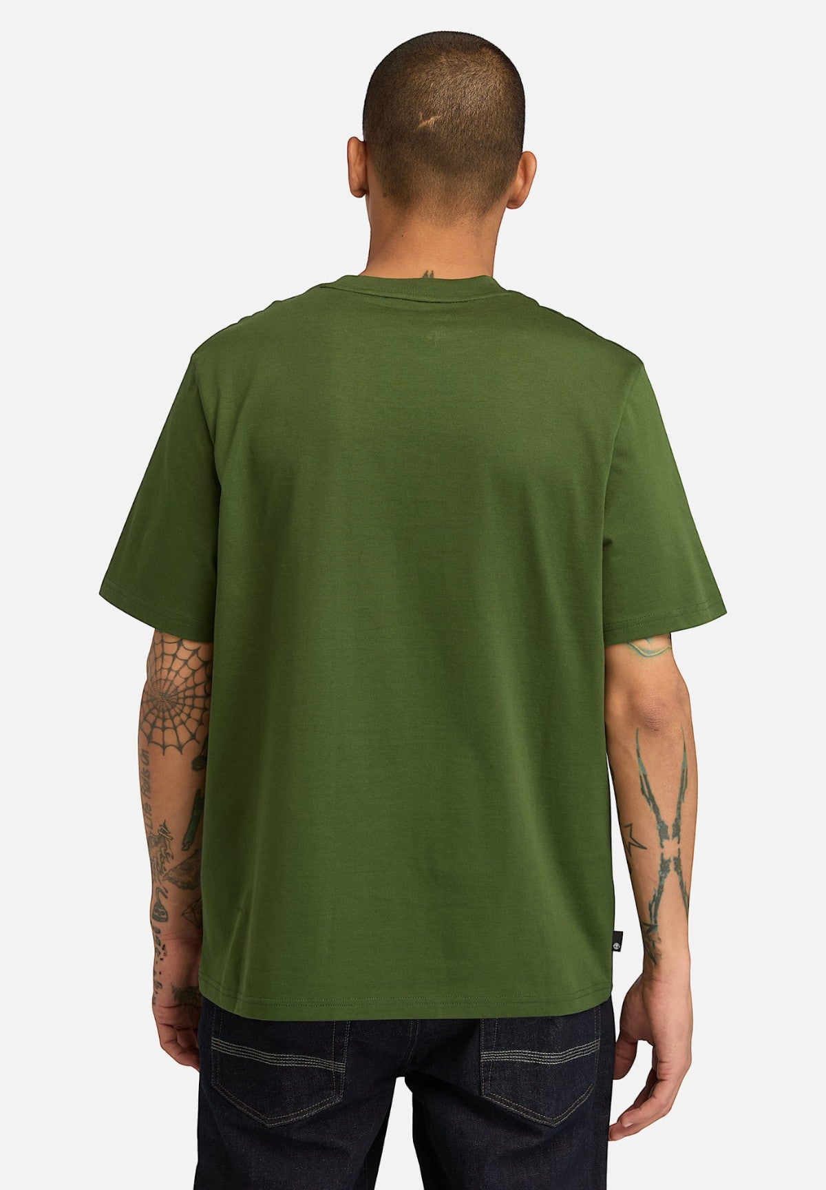 T-shirt a Maniche Corte Short Sleeve Tee TB0A6VPE Black Forest Green