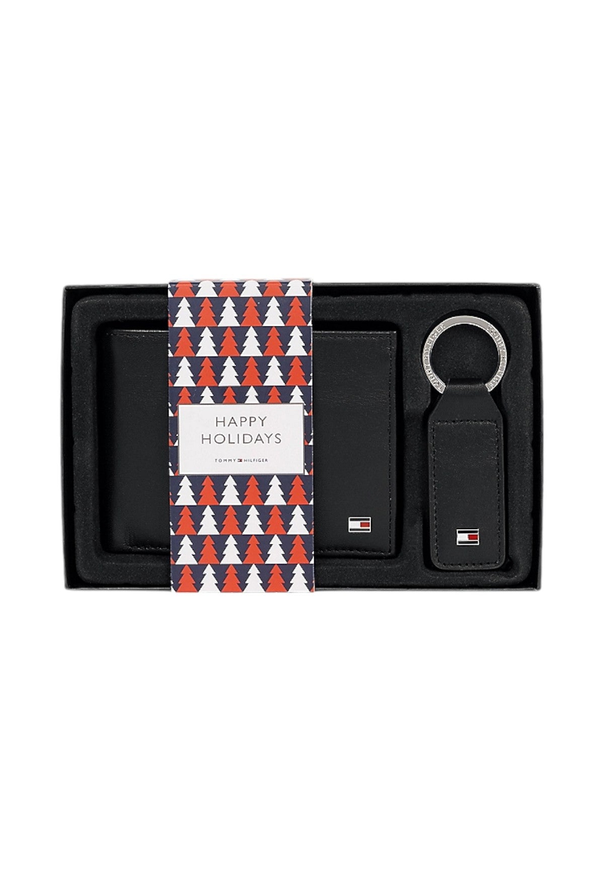 Set Regalo Gp Eton Cc And Coin Pckt Keyfob AM0AM07931 Black