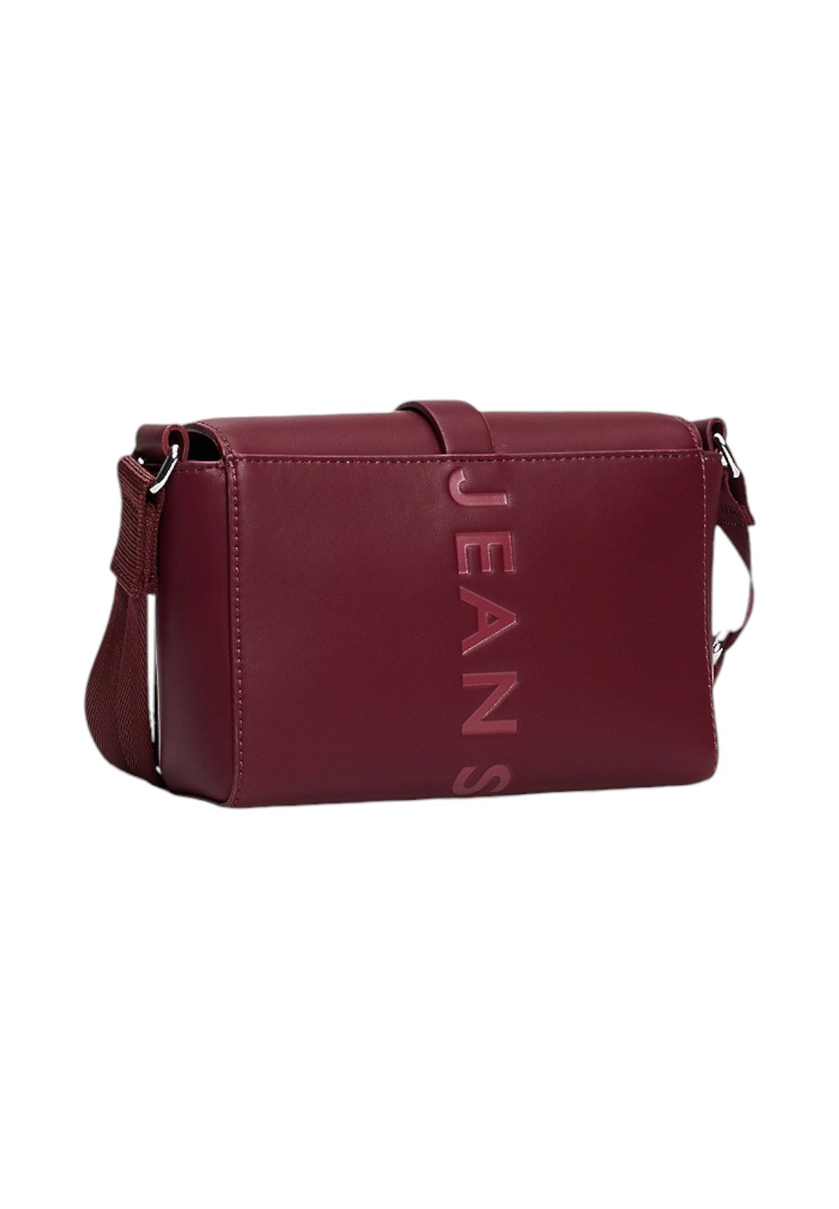 Borsa a Tracolla Tjw City Bold Flap Crossover AW0AW17048 Deep Rouge