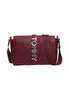 Tommy Hilfiger Borsa a Tracolla Tjw City Bold Flap Crossover AW0AW17048 Deep Rouge