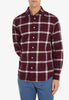 Tommy Hilfiger Camicia a Maniche Lunghe Brushed Shadow Check MW0MW36842 Deep Rouge - Multi