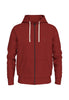 Tommy Hilfiger Felpa Full-Zip con Cappuccio Essential Fleece Zip MW0MW37234 Dark Magma