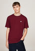 Tommy Jeans T-shirt a Maniche Corte Tjm Reg Badge Tee Ex DM0DM17995 Deep Rouge