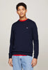 Tommy Jeans Maglione Girocollo Tjm Slim Essential L DM0DM18895 Dark Night Navy