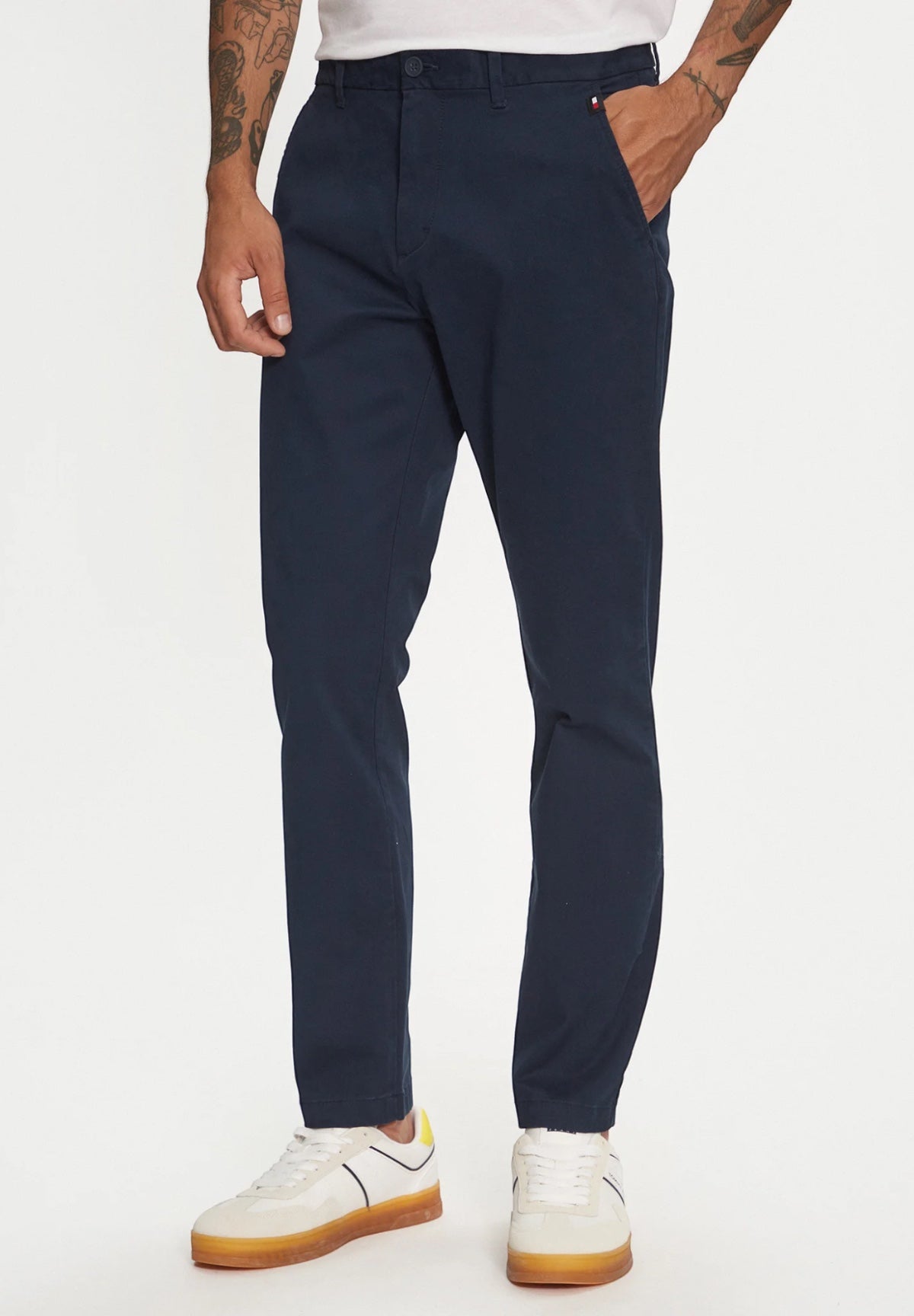 Pantaloni Chino Tjm Austin Chino DM0DM20445 Dark Night Navy