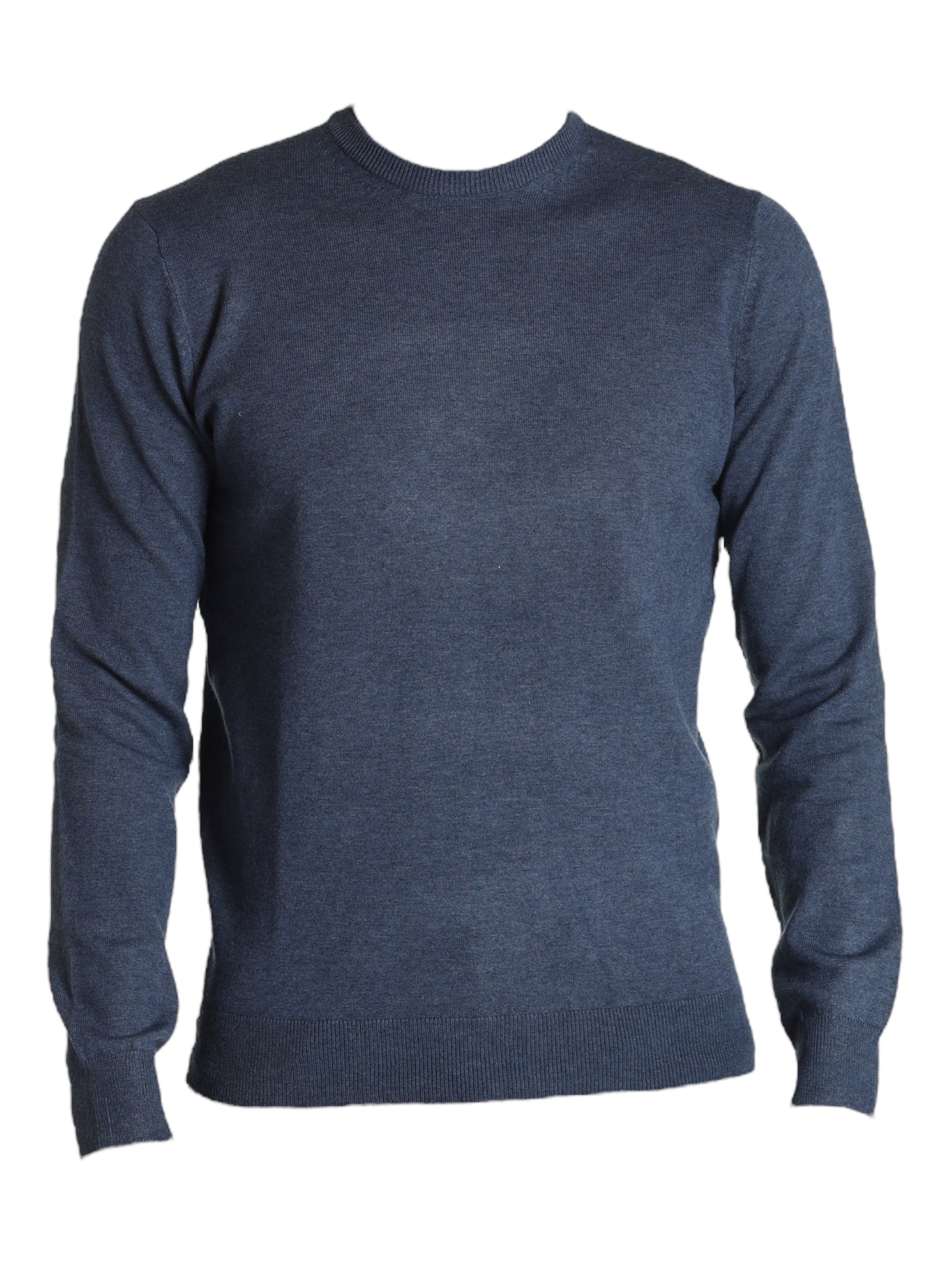 Maglione Girocollo Girocollo viscosa lana 3010900 Denim