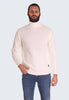 Urban Ring Maglione Collo Alto D/V F.7 Misto Lana M.Inglese UR710015 Latte