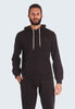 Urban Ring Felpa Pullover con Cappuccio UR712002 Nero