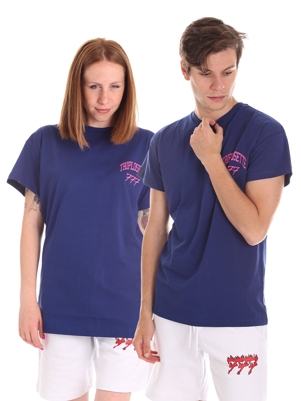 Triplosette T-Shirt Trsm151 Blu