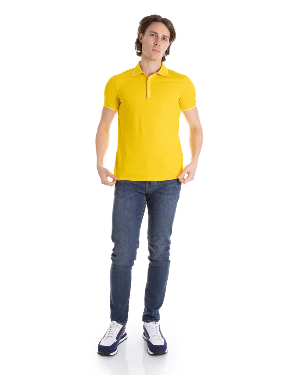 Armani Exchange Polo 8NZF71ZJH2Z Senape