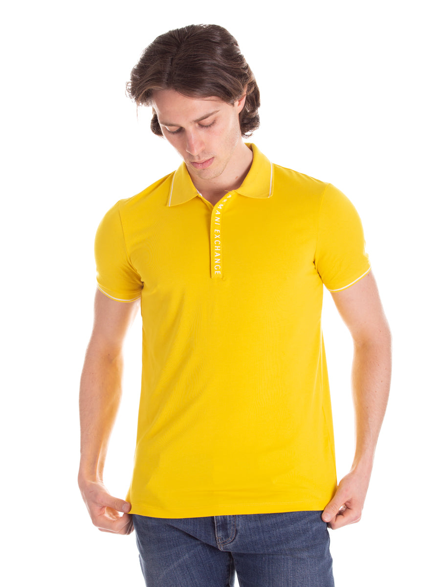 Armani Exchange Polo 8NZF71ZJH2Z Mustard