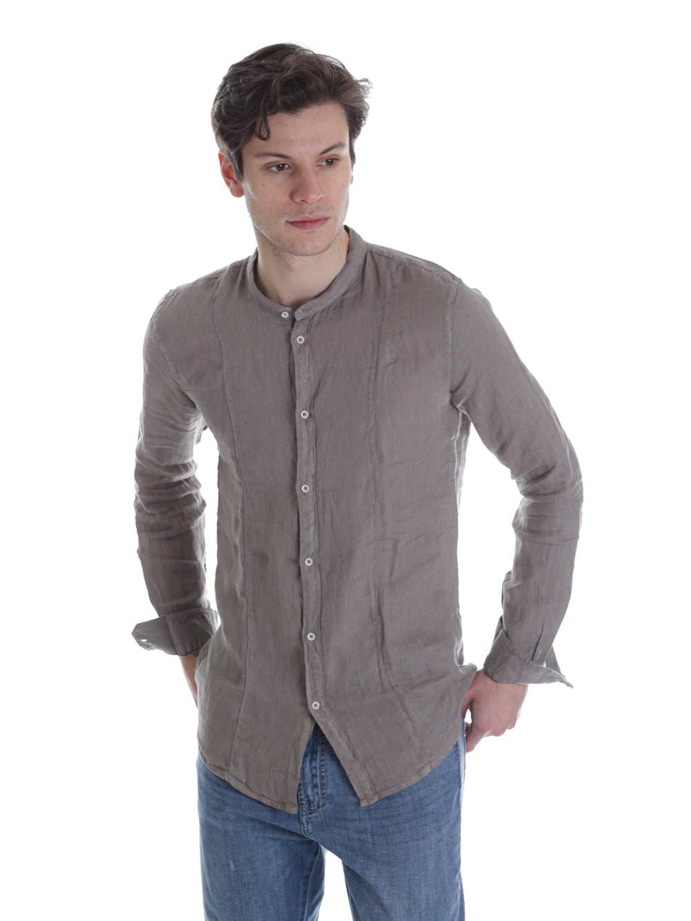 Shirt 211gu45004 Taupe