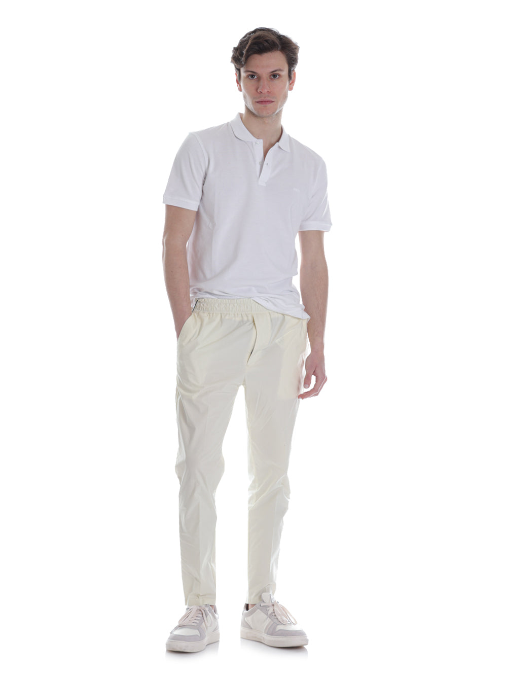 Pantaloni M122p303 Bianco