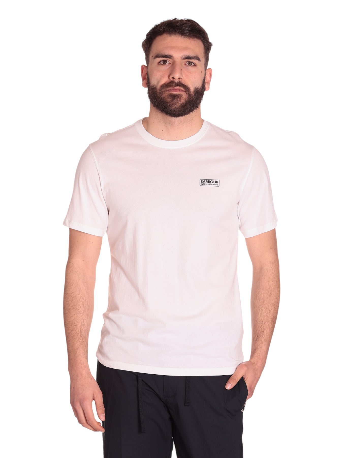 Barbour T-Shirt Mts0555 White