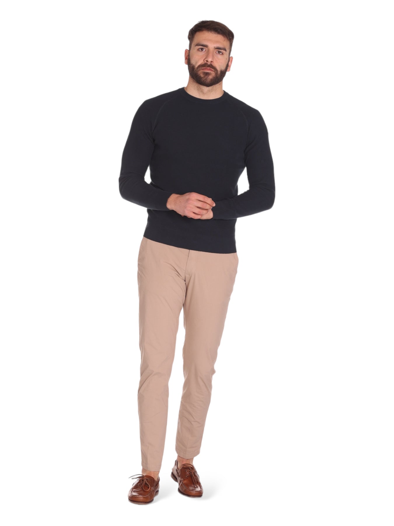 Borghese Trousers 3spa21 Chalk