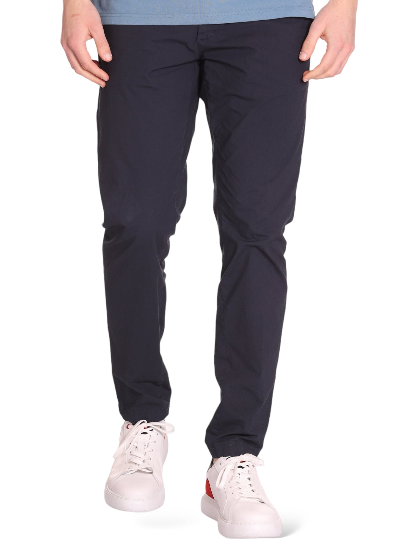 Borghese Trousers 3spa21 Navy