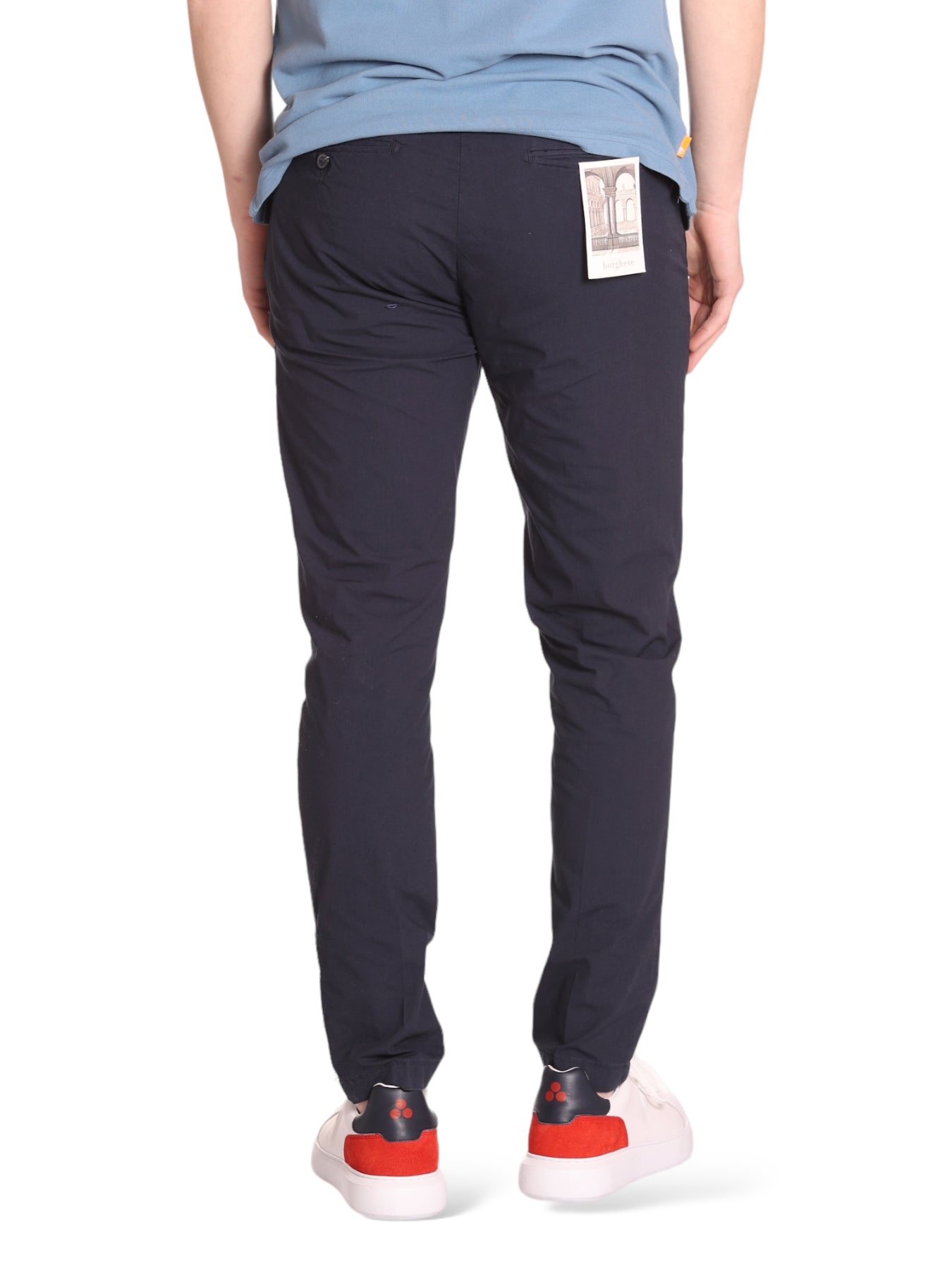 Borghese Trousers 3spa21 Navy