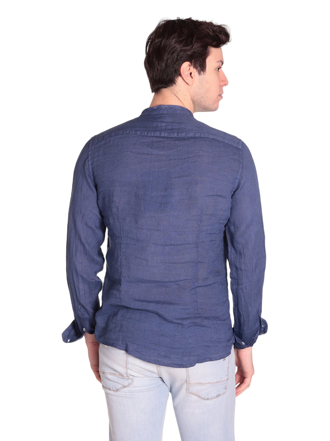 Gaudi' Camicia 311gu45007 Blue Depht