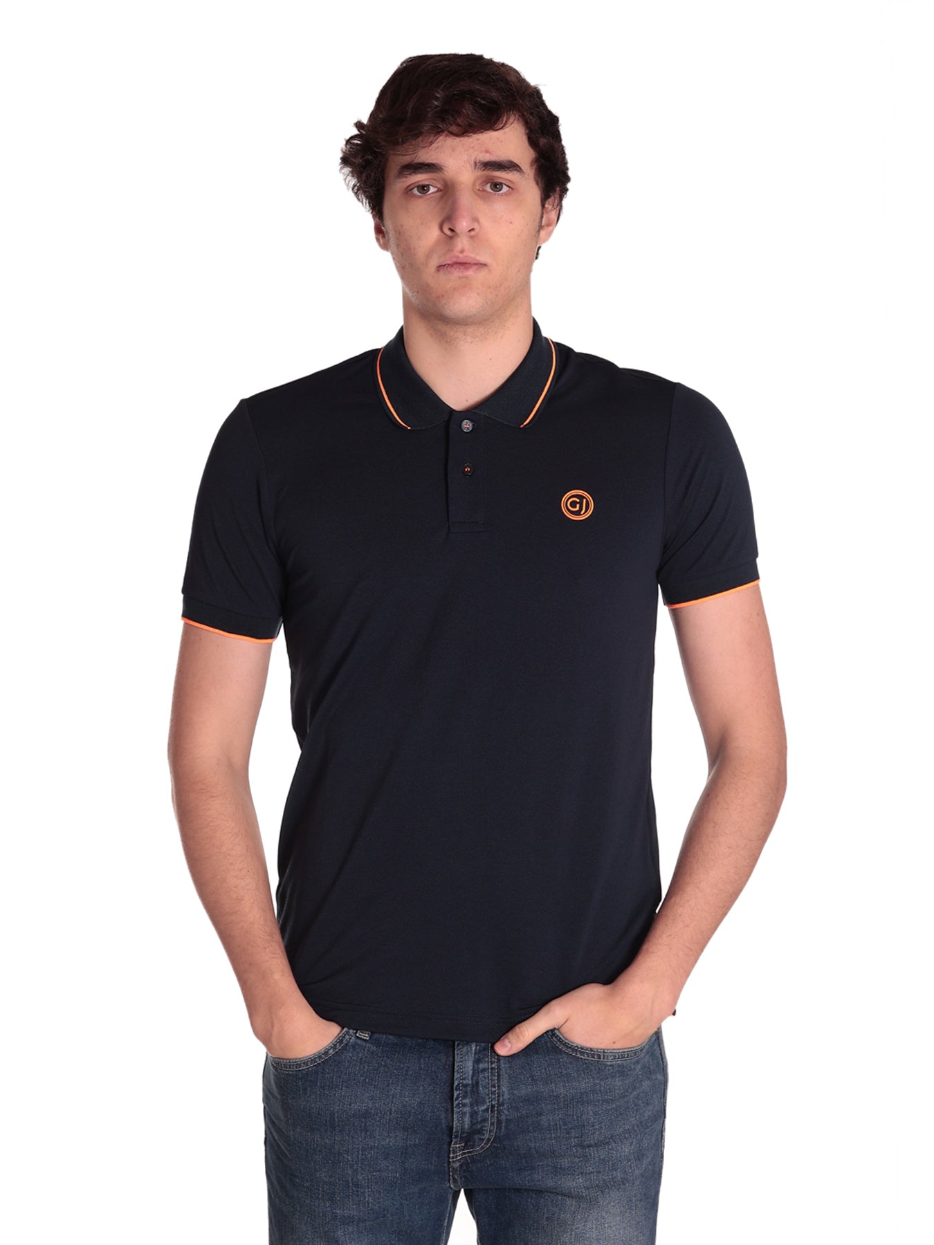 Gaudi' Polo 311gu64007 Navy Blazer