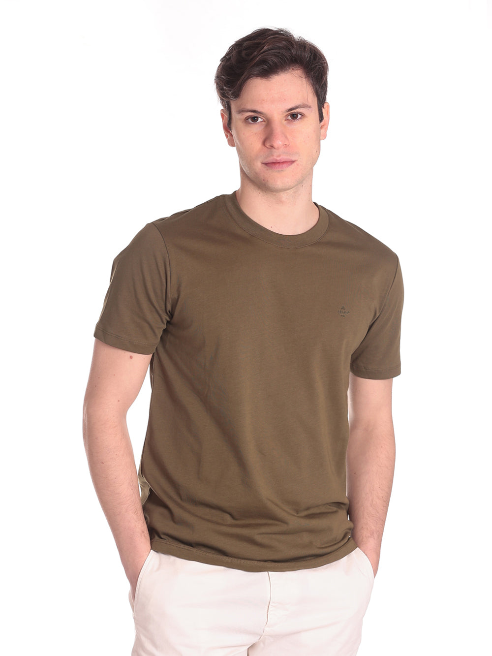 T-Shirt M123p204flamepocket Military Green