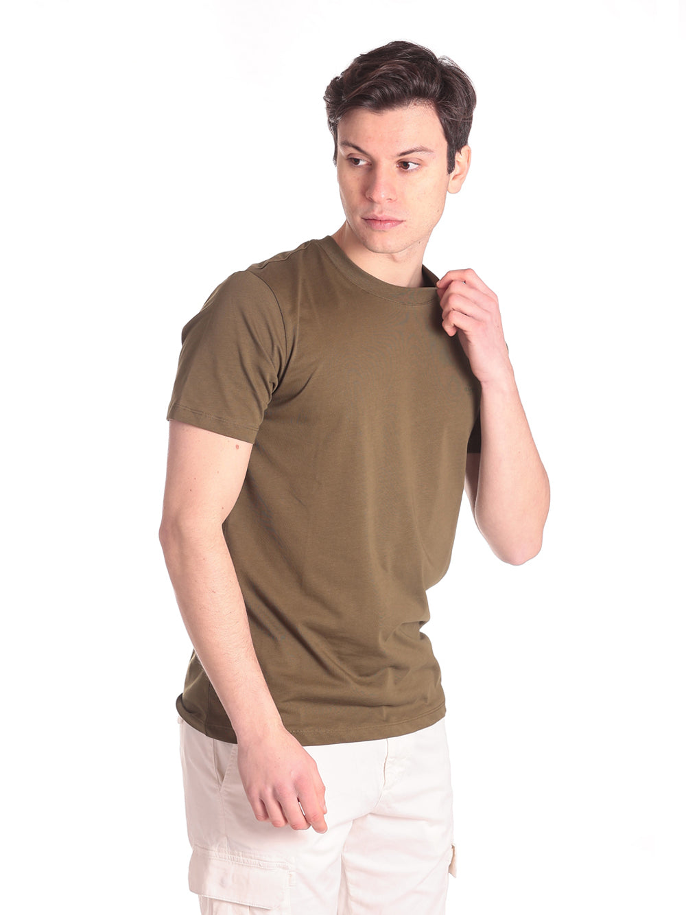 T-Shirt M123p204flamepocket Military Green