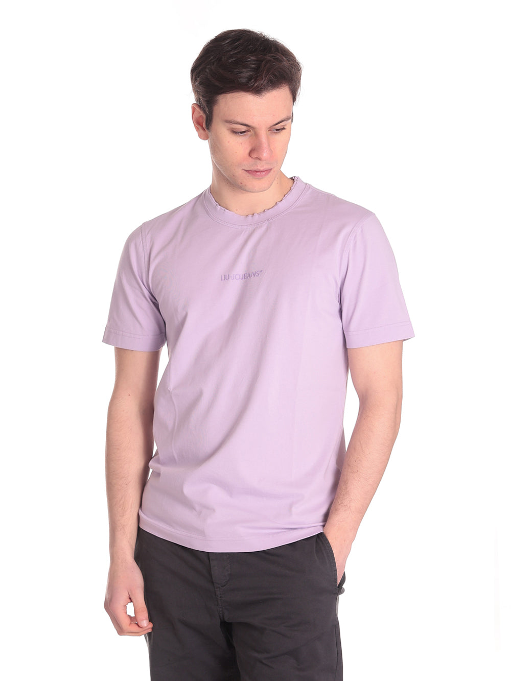 T-Shirt M123p204washshirt Lilac