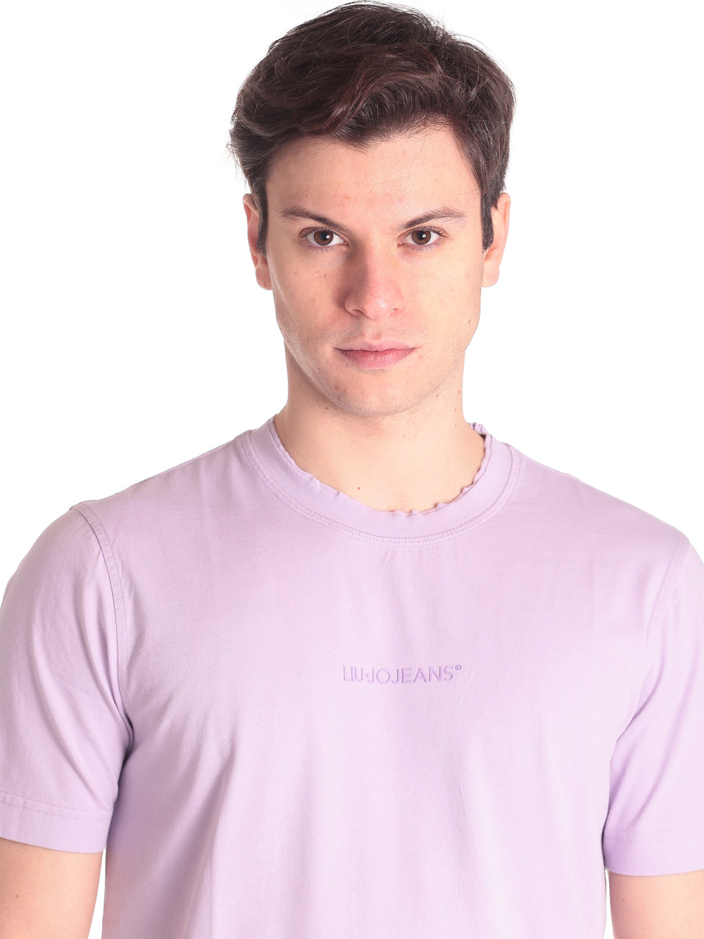 T-Shirt M123p204washshirt Lilac