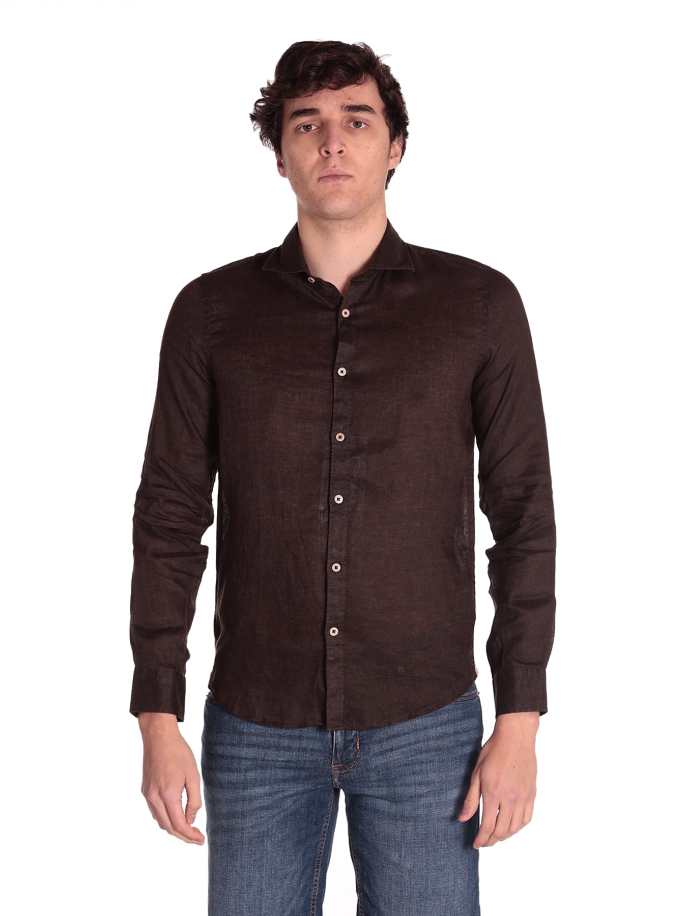 Shirt Mk13003 Coffee