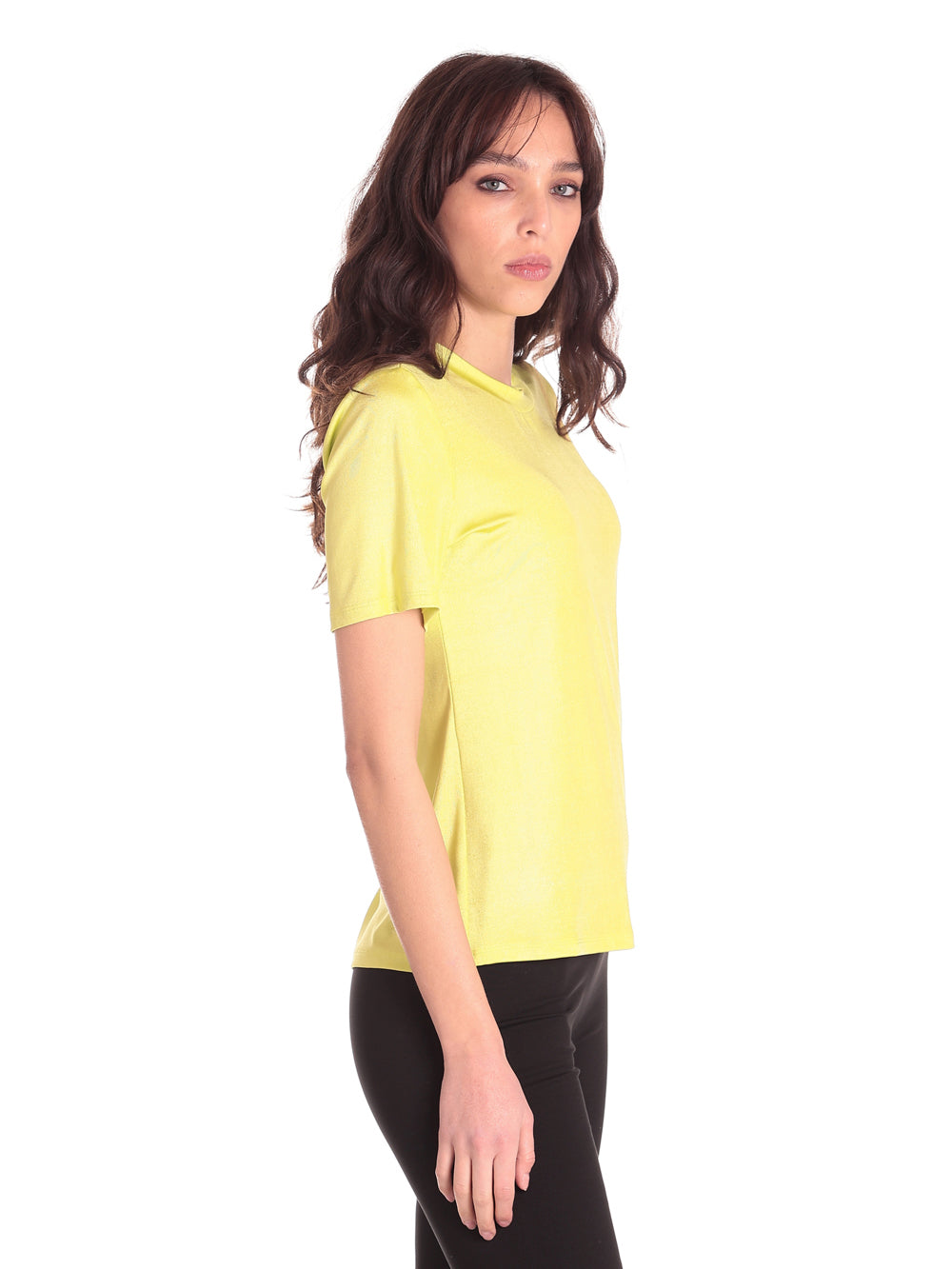 Silvian Heach T-Shirt Gpp23443ts Yellow Safety