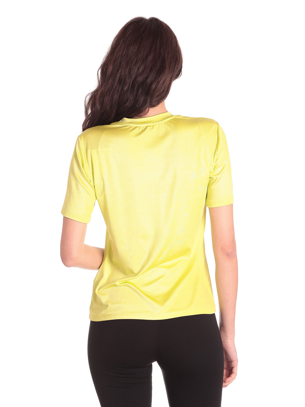 Silvian Heach T-Shirt Gpp23443ts Yellow Safety