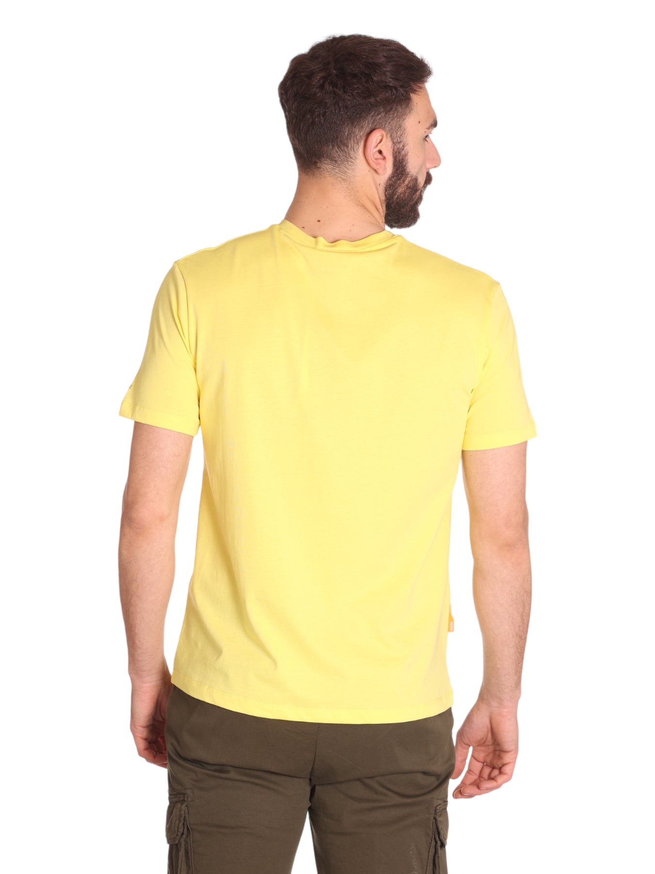 Suns T-Shirt Tss01048u Yellow Fluo