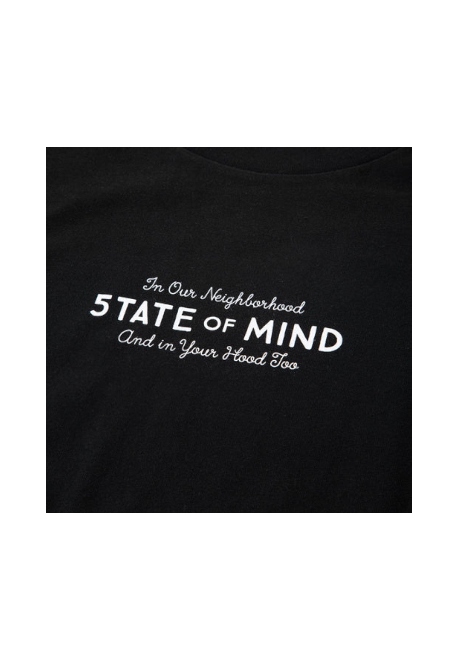 5tate Of Mind T-Shirt* Tssom4132 Black