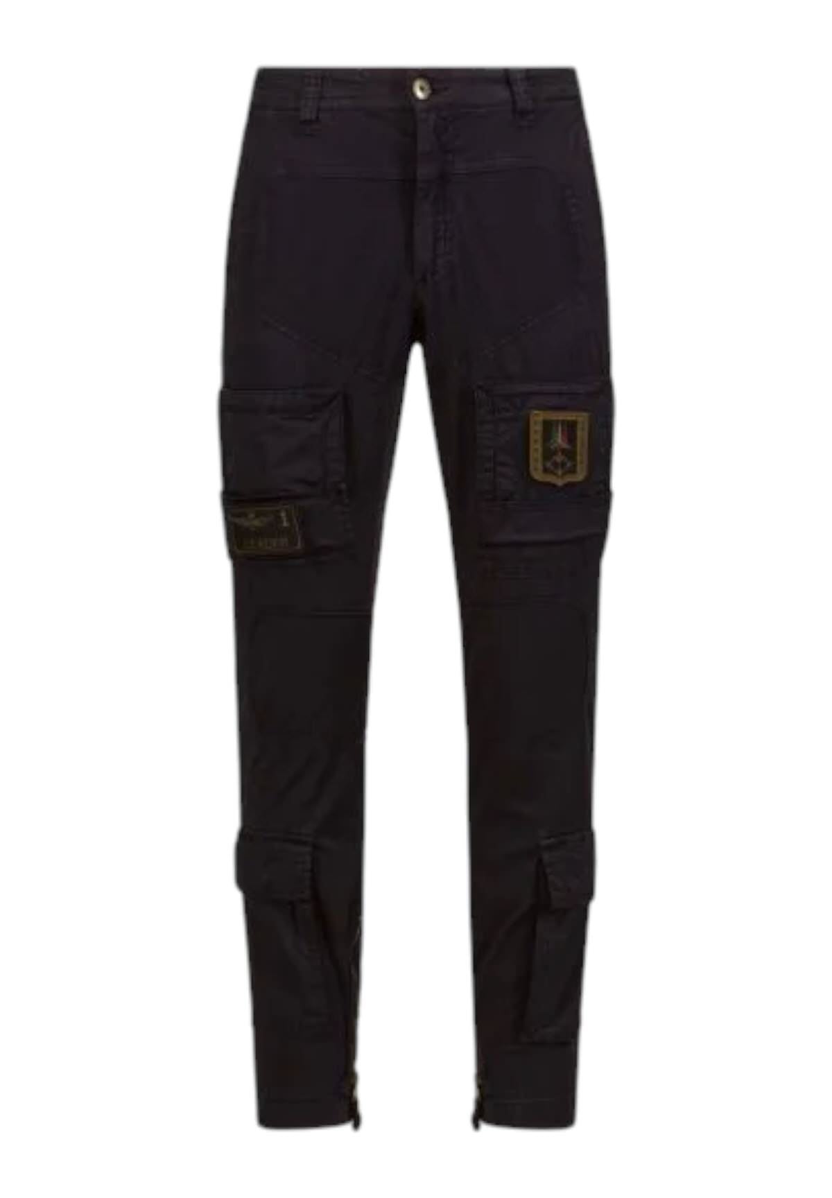 Trousers 241pa1387ct1493 Blue, Black