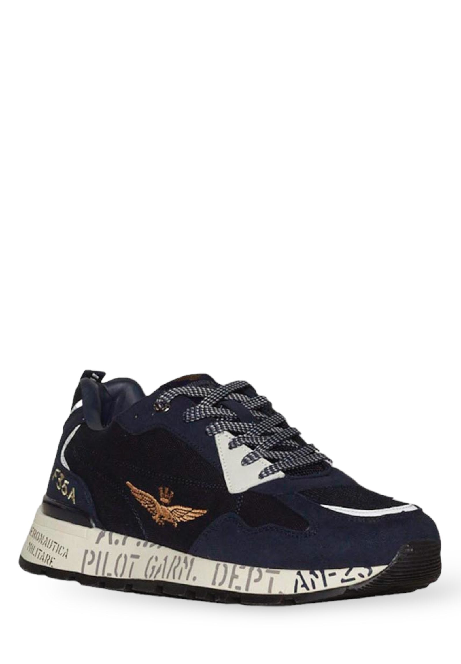 Aeronautica Militare Sneakers 241sc276ct3332 Blu Chiaro