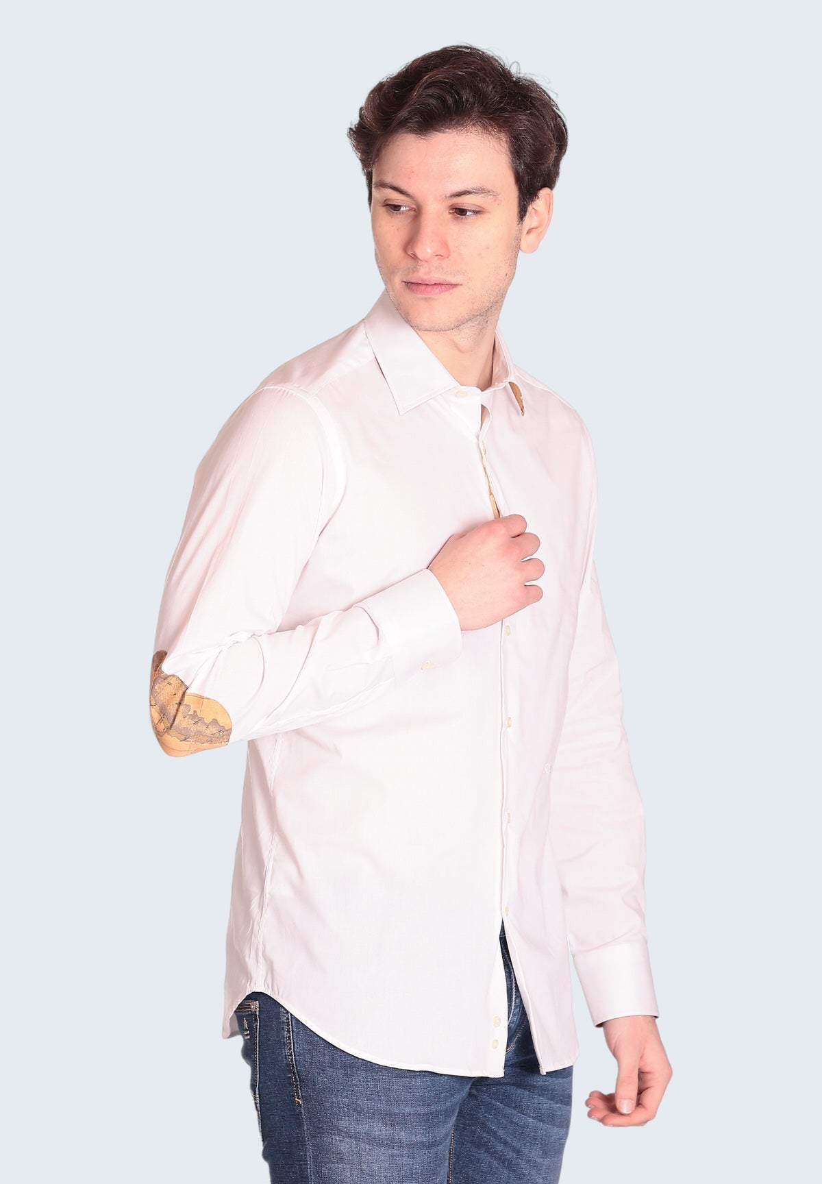 Camicia A Maniche Lunghe 1312 Bianco