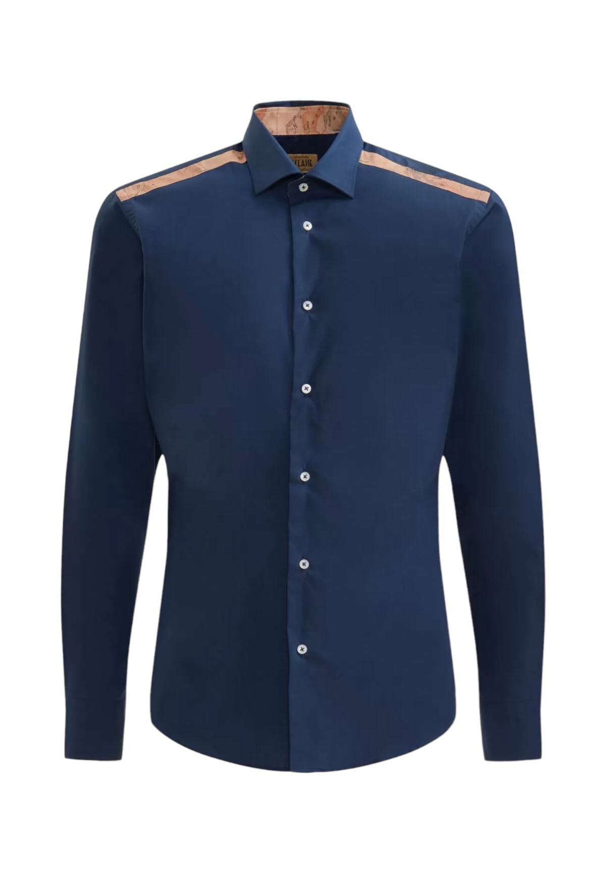 Camicia A Maniche Lunghe 1340 Blu Navy