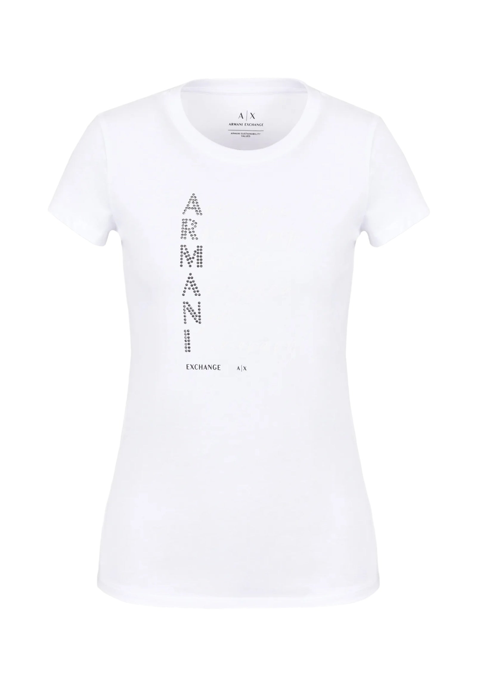 Armani Exchange T-Shirt 3dyt05 Optic White