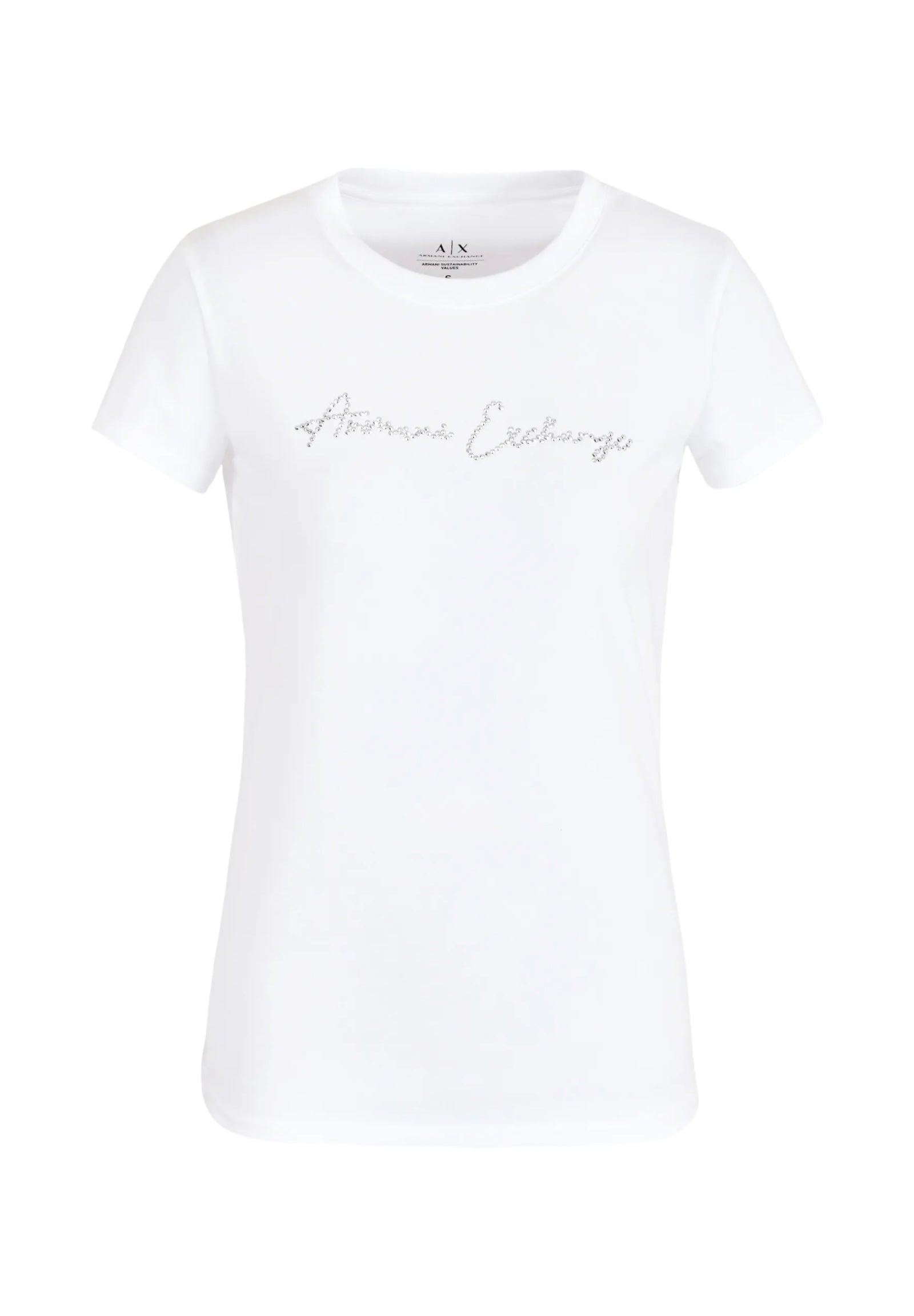 Armani Exchange T-Shirt 3dyt27 Optic White