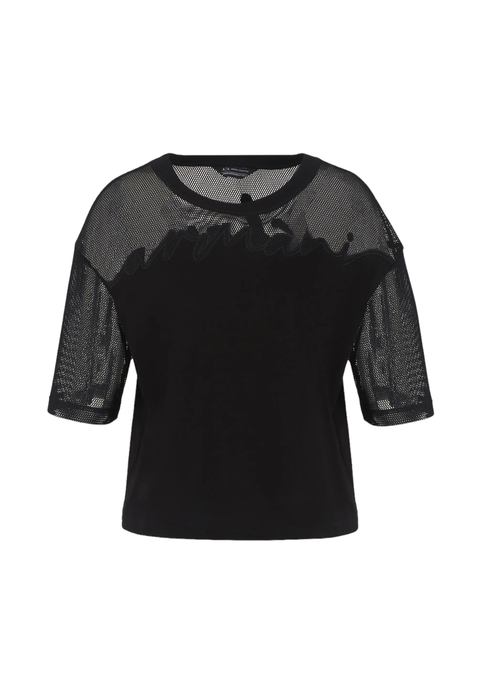 Armani Exchange T-Shirt 3dyt34 Black