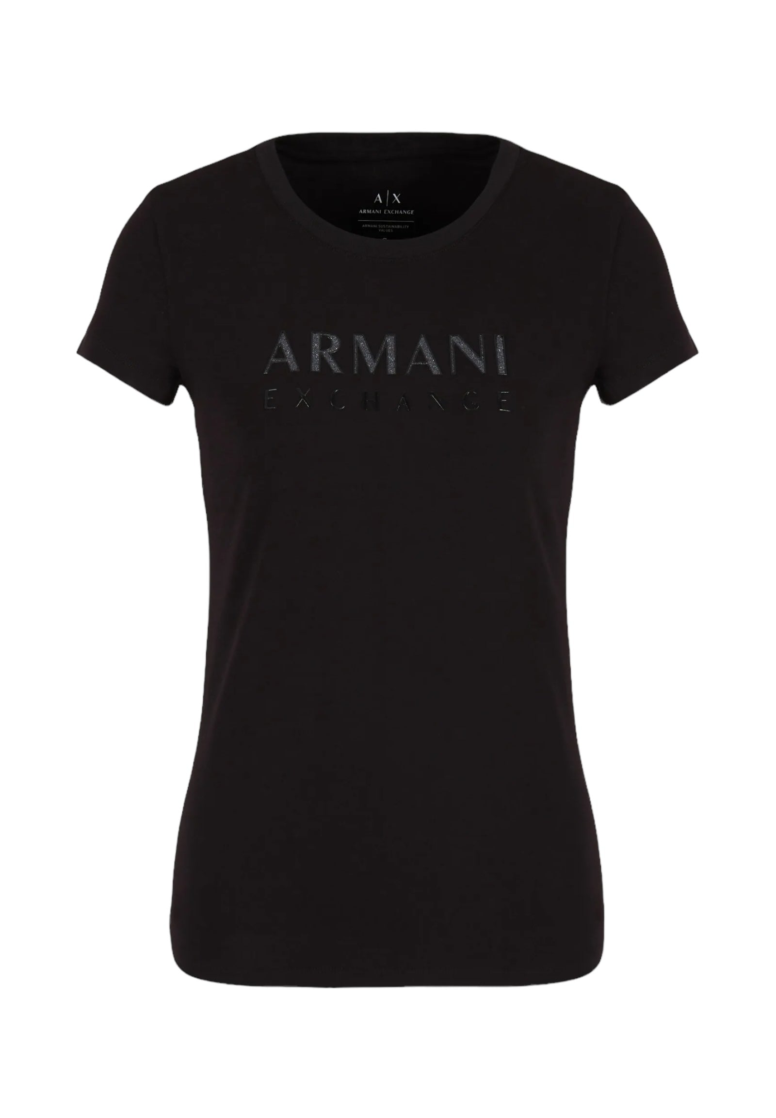 Armani Exchange T-Shirt 3dyt48 Black