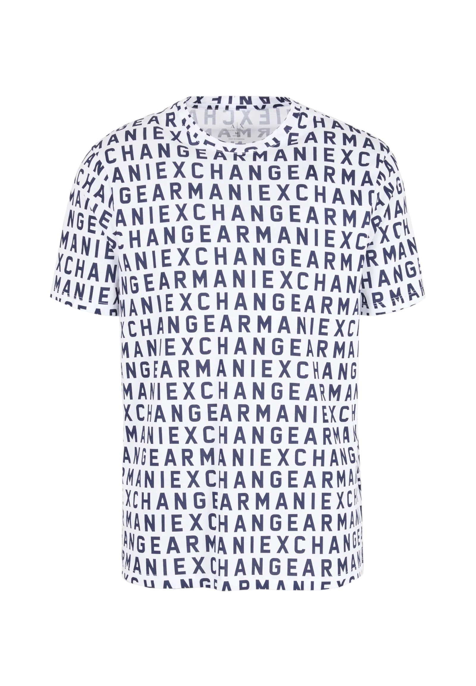 Armani Exchange T-Shirt* 3dztjw White Ext.logo