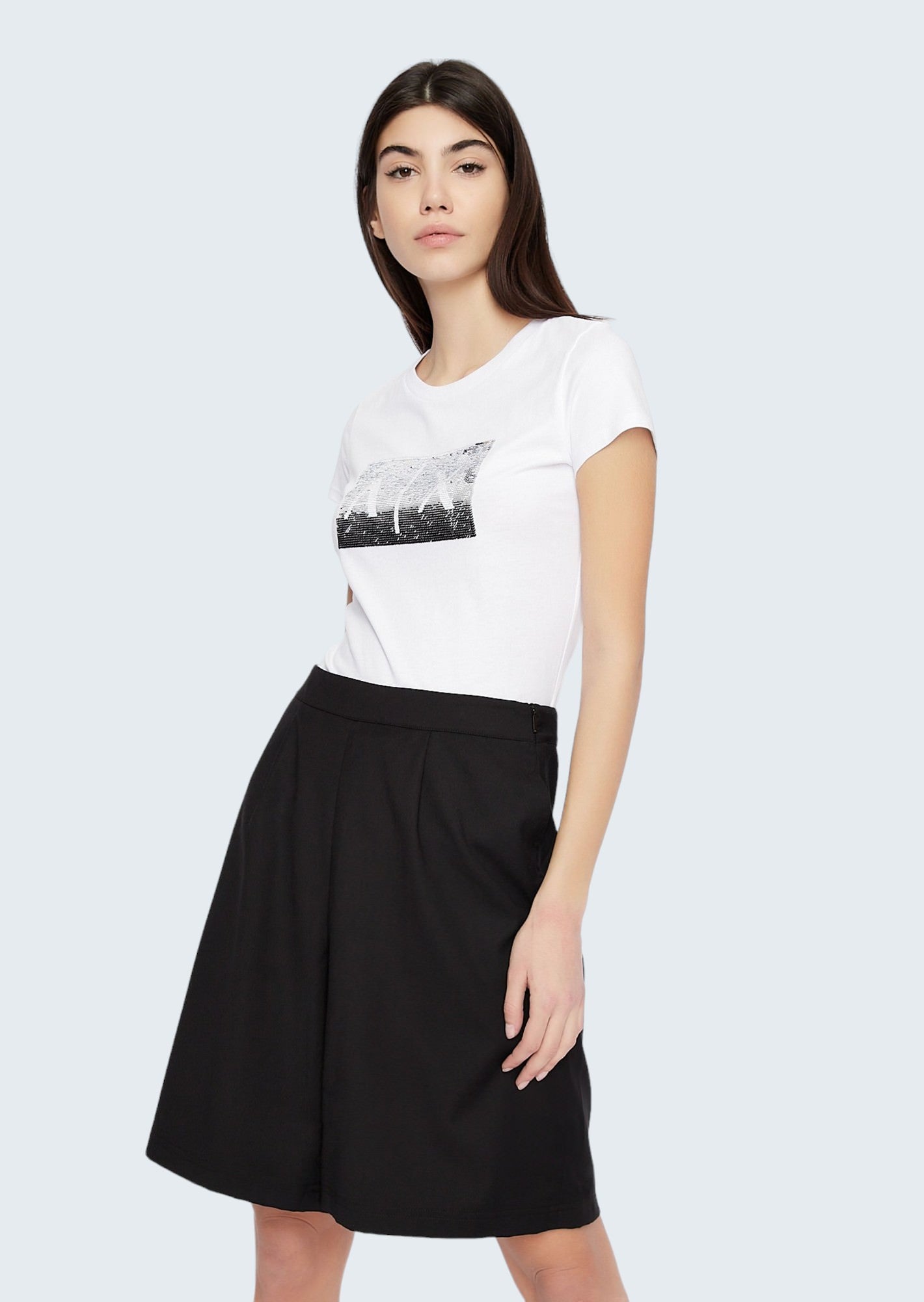 T-Shirt 8nytdl White Ground + Silve