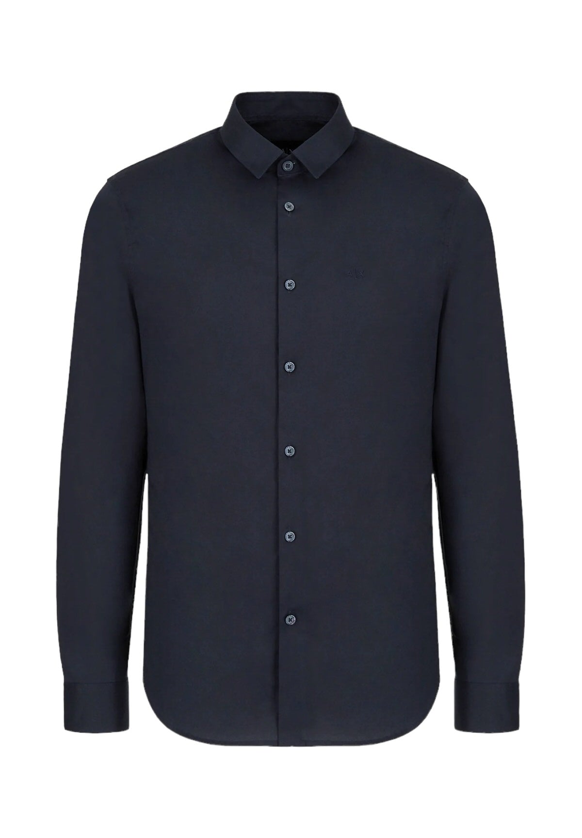 Camicia A Maniche Lunghe 8nzc31 Navy