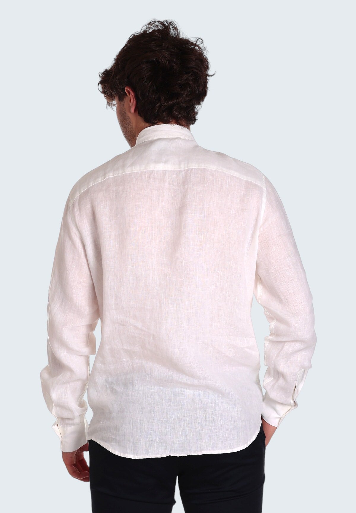 Camicia A Maniche Lunghe 8nzc50 White