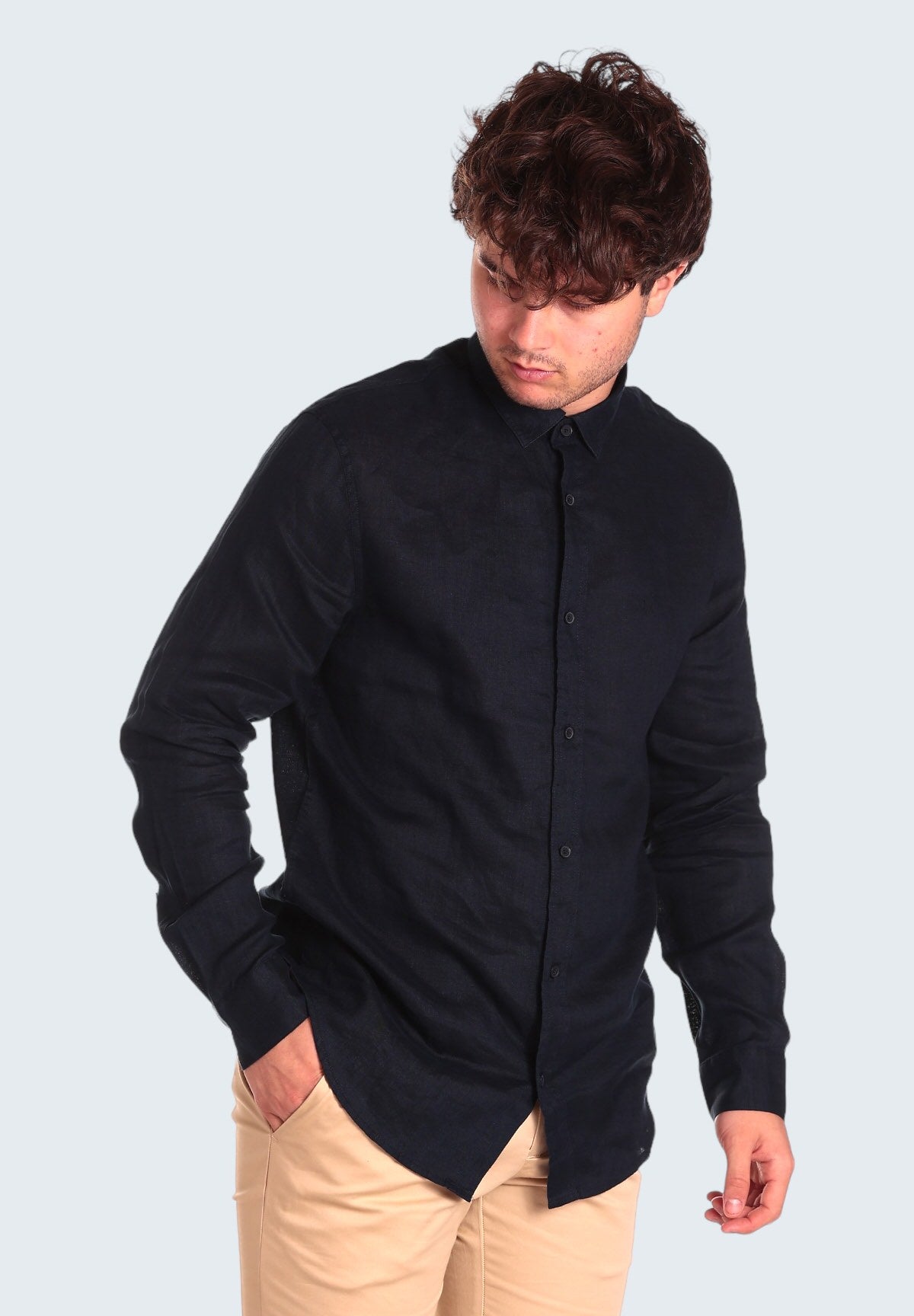 Long Sleeve Shirt 8nzc50 Navy