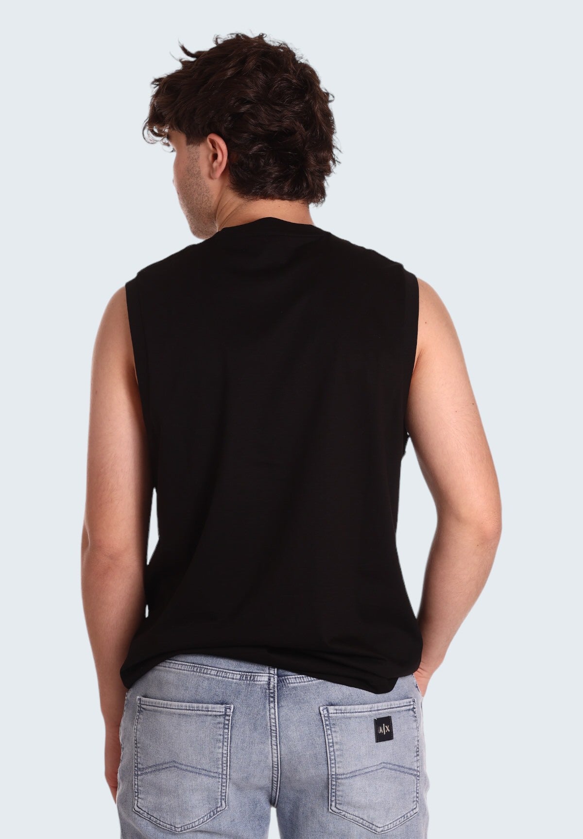 8nzh97 Black tank top