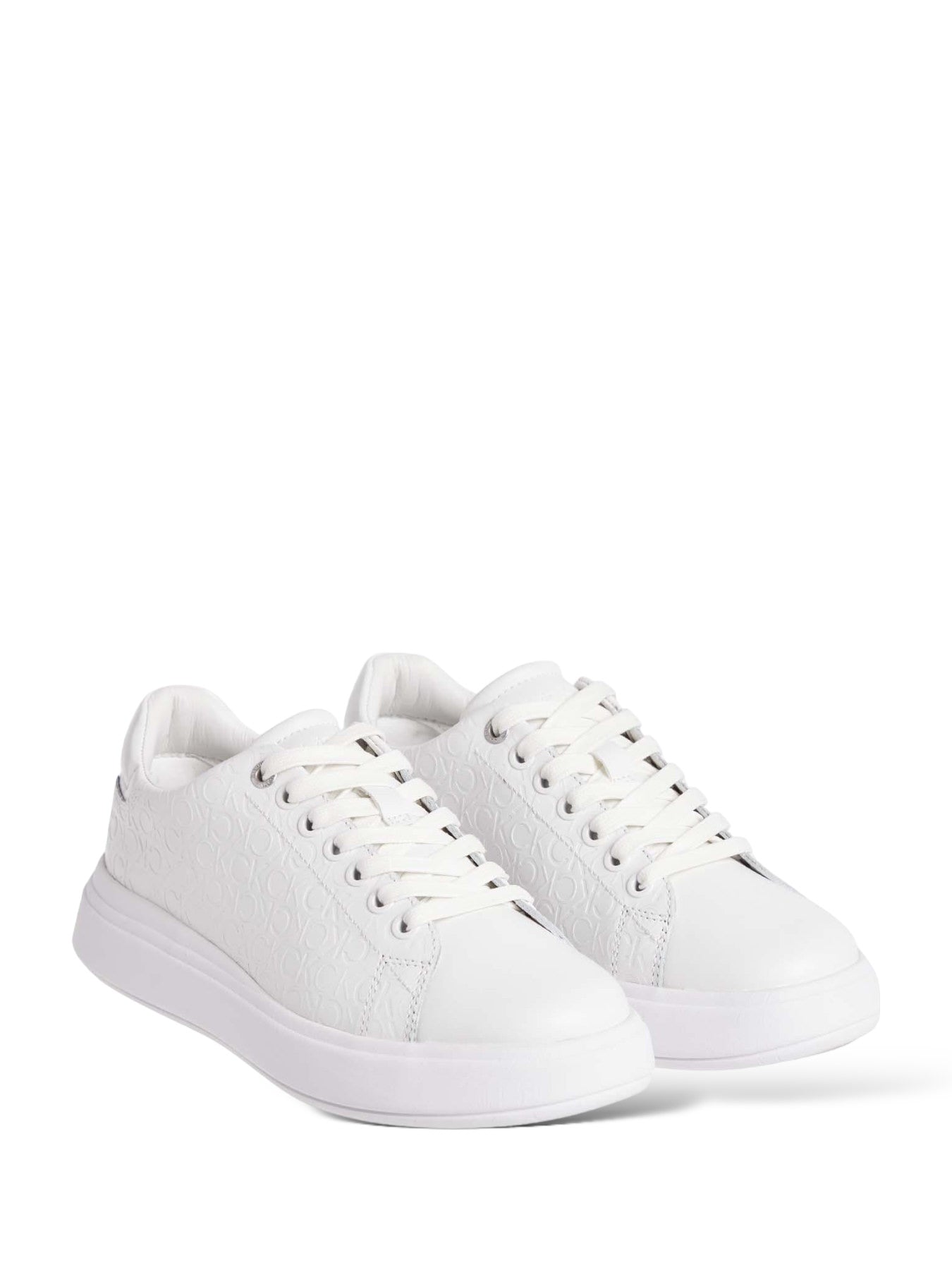 Calvin Klein Sneakers Hw0hw01555 White Mono
